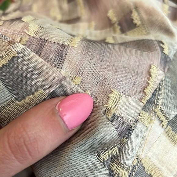 Chico’s Petra Jacquard Patchwork Blazer Size 2 - Picture 3 of 11